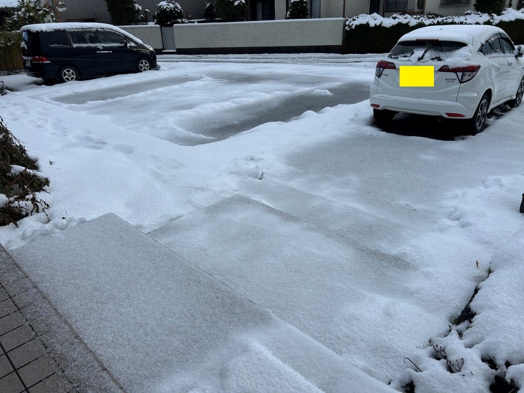 ちょっと降った ミヤザキトーヨー住器のブログ 写真2