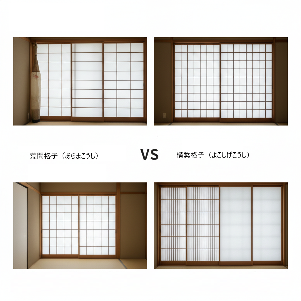 ミヤザキトーヨー住器の【和紙調内窓設置】和室をもっと美しく、快適に！「荒間格子」と「横繁格子」で選ぶ、和紙調ガラスの魅力の施工事例詳細写真3