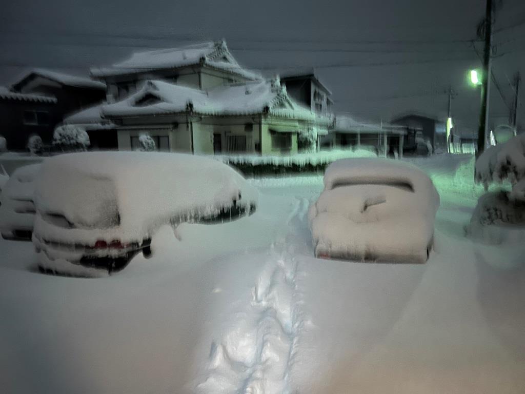 顕著な大雪です ミヤザキトーヨー住器のブログ 写真1