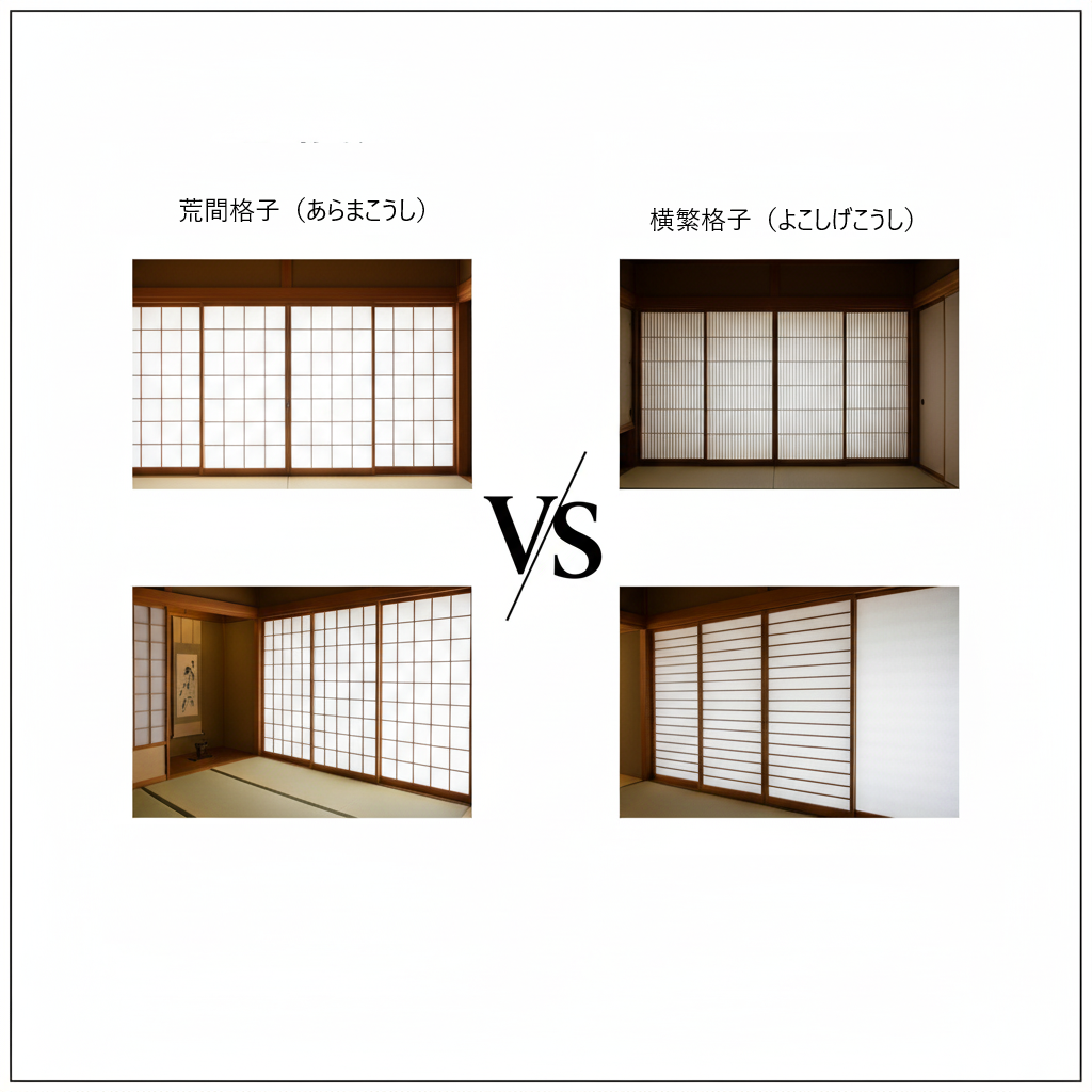 ミヤザキトーヨー住器の【和紙調内窓設置】和室をもっと美しく、快適に！「荒間格子」と「横繁格子」で選ぶ、和紙調ガラスの魅力の施工事例詳細写真2