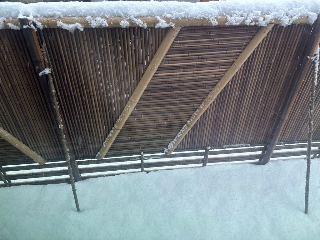 ちょっと降った ミヤザキトーヨー住器のブログ 写真1