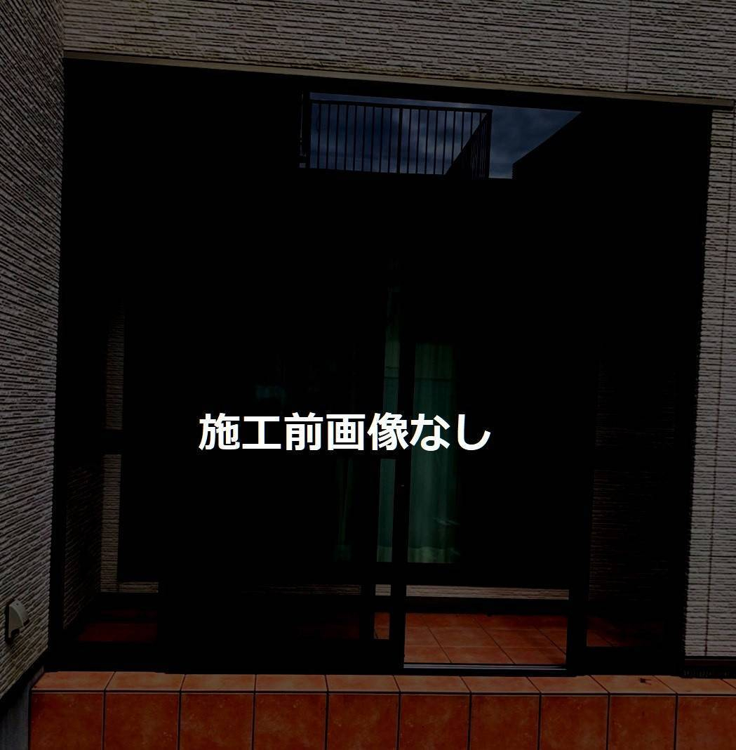 ミヤザキトーヨー住器の風除室設置工事の施工前の写真1