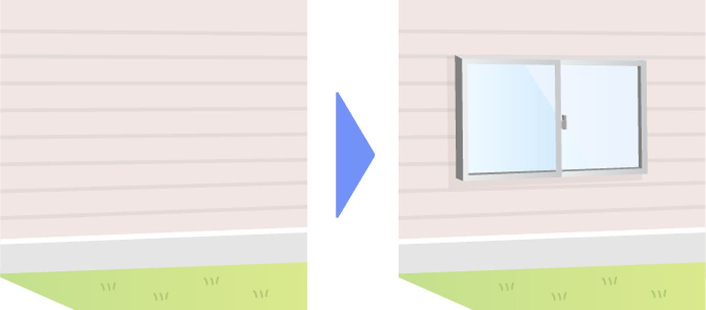 先進的窓リノベ2026事業　補助対象にならない工事 大森建窓トーヨー住器のブログ 写真6