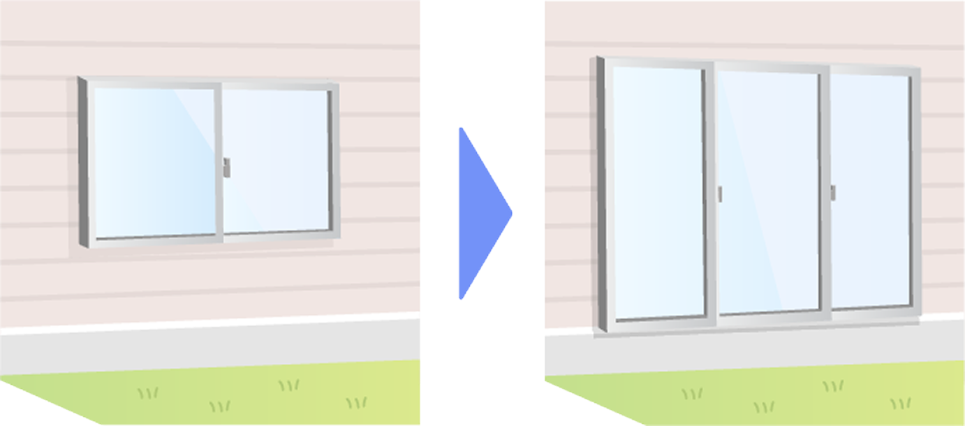 先進的窓リノベ2026事業　補助対象にならない工事 大森建窓トーヨー住器のブログ 写真7