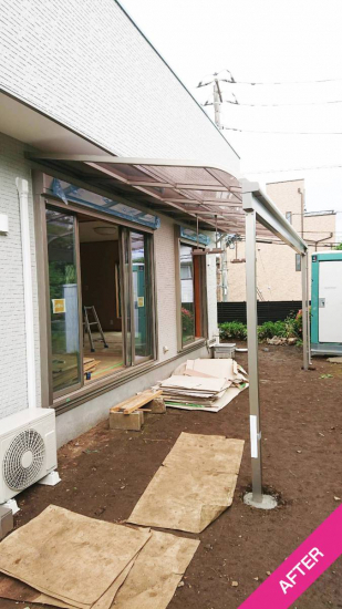 大森建窓トーヨー住器の✨【埼玉県所沢市】バルコニー・テラス屋根リフォーム/スピーネ/B様邸✨施工事例写真1