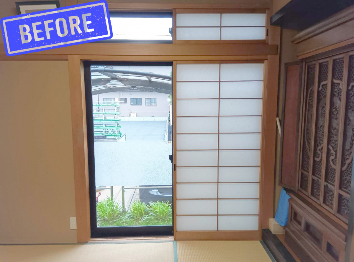 大森建窓トーヨー住器の✨【埼玉県所沢市】窓リフォーム/インプラス/F様邸✨の施工前の写真1