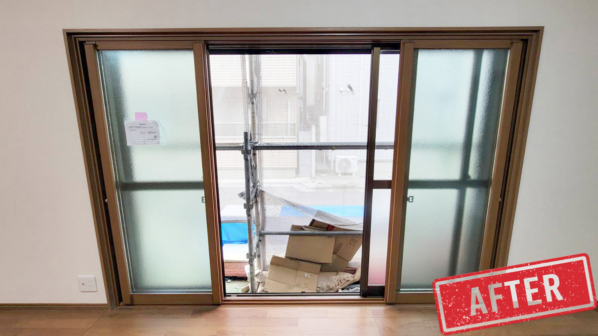 大森建窓トーヨー住器の✨【東京都清瀬市】窓リフォーム/インプラス/U様邸✨の施工後の写真3