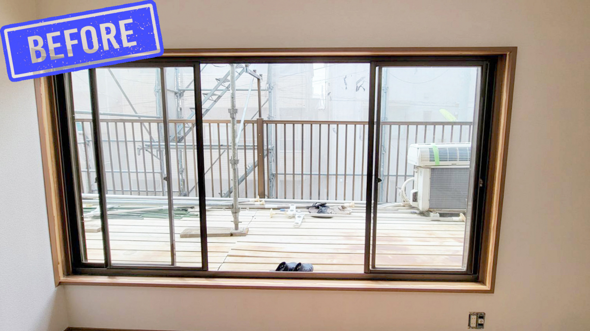 大森建窓トーヨー住器の✨【東京都清瀬市】窓リフォーム/インプラス/U様邸✨の施工前の写真2