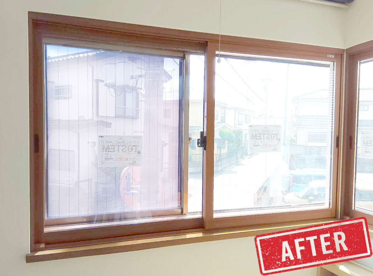 大森建窓トーヨー住器の✨【東京都東久留米市】窓リフォーム/インプラス/F様邸✨の施工後の写真3