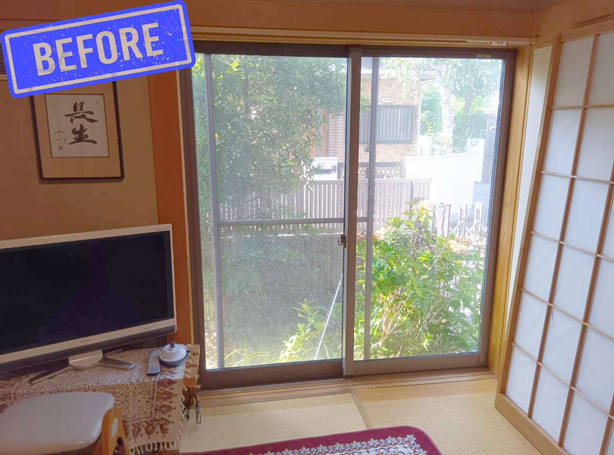 大森建窓トーヨー住器の✨【埼玉県日高市】窓リフォーム/インプラス/I様邸✨の施工前の写真1