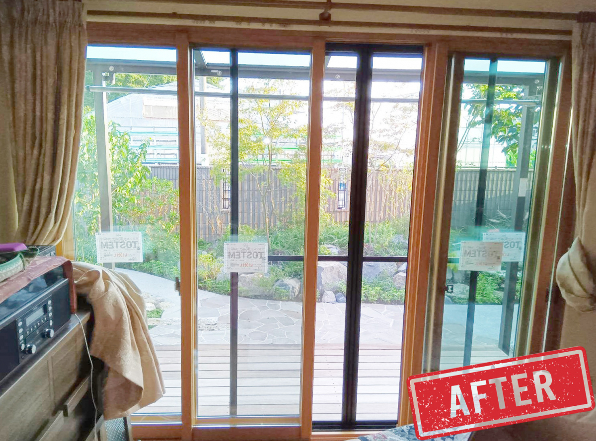 大森建窓トーヨー住器の✨【東京都東村山市】窓リフォーム/インプラス/S様邸✨の施工後の写真1