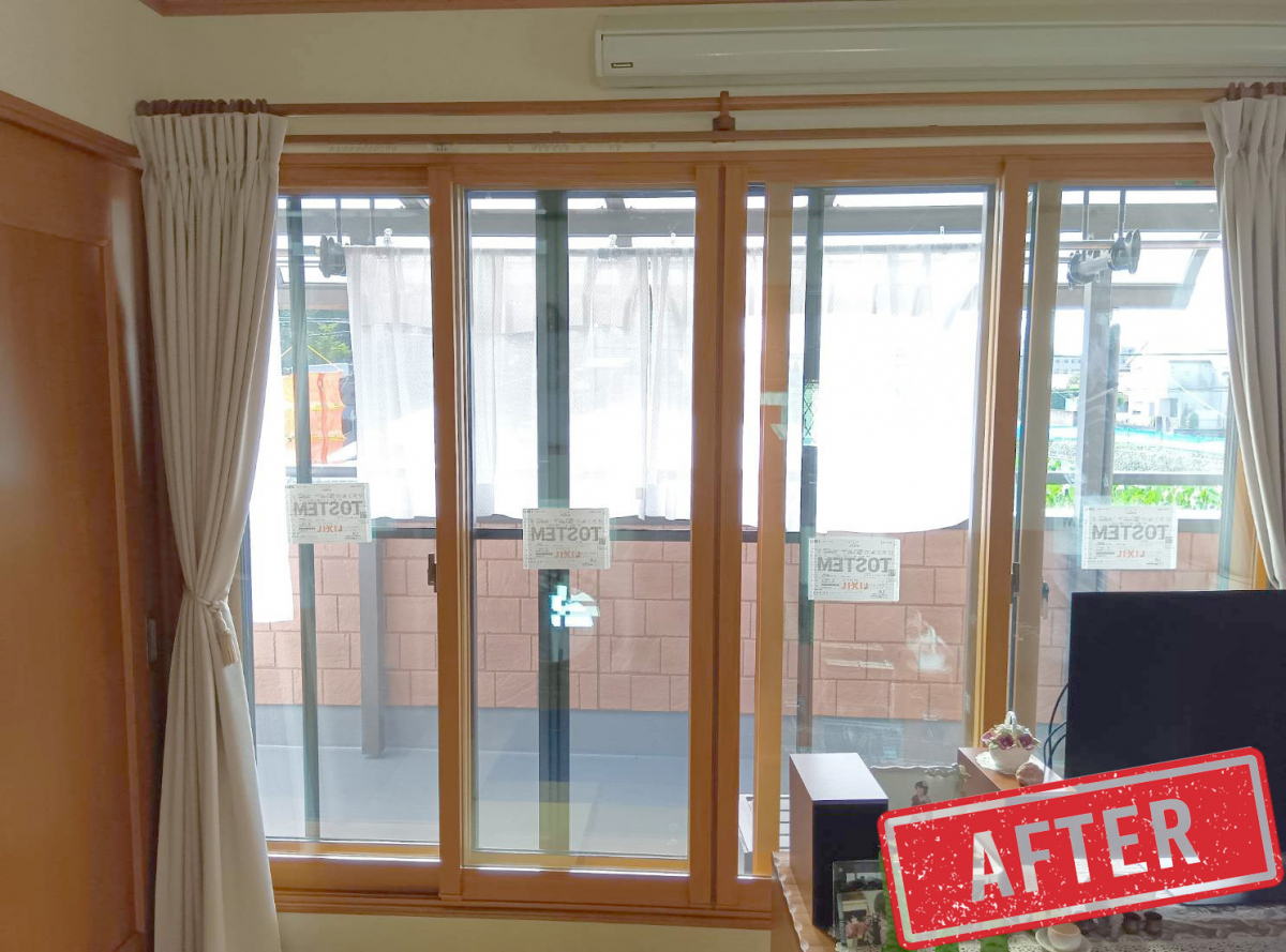 大森建窓トーヨー住器の✨【東京都東村山市】窓リフォーム/インプラス/S様邸✨の施工後の写真3