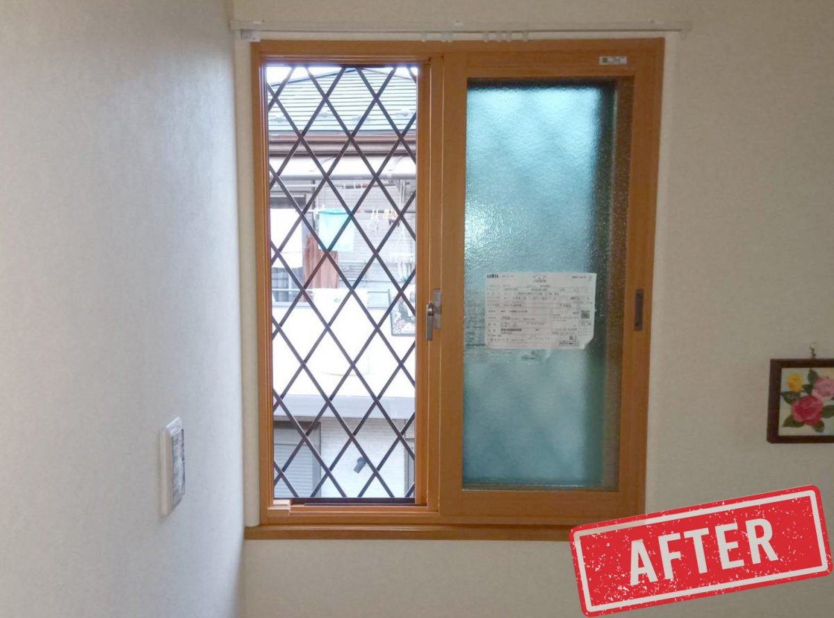 大森建窓トーヨー住器の✨【東京都東村山市】窓リフォーム/インプラス/S様邸✨の施工後の写真2