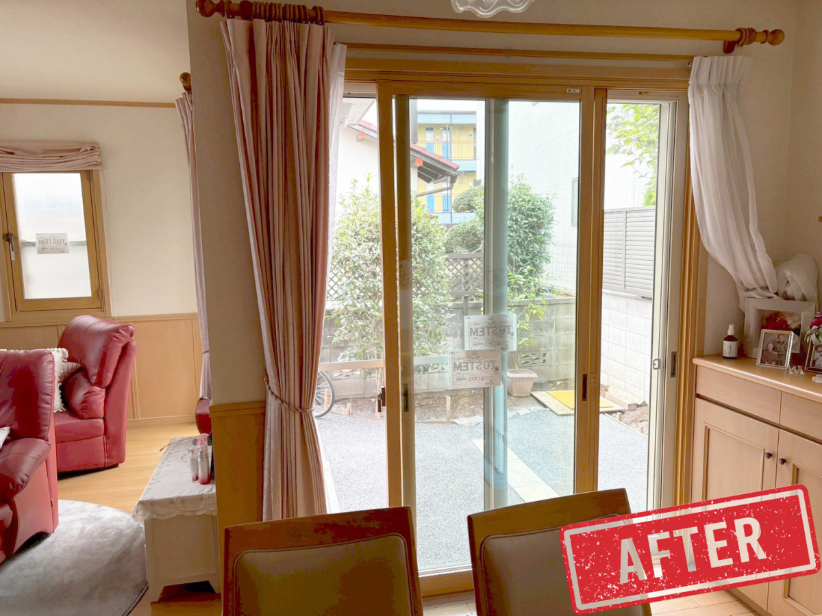 大森建窓トーヨー住器の✨【東京都東村山市】窓リフォーム/インプラス/I様邸✨の施工後の写真2