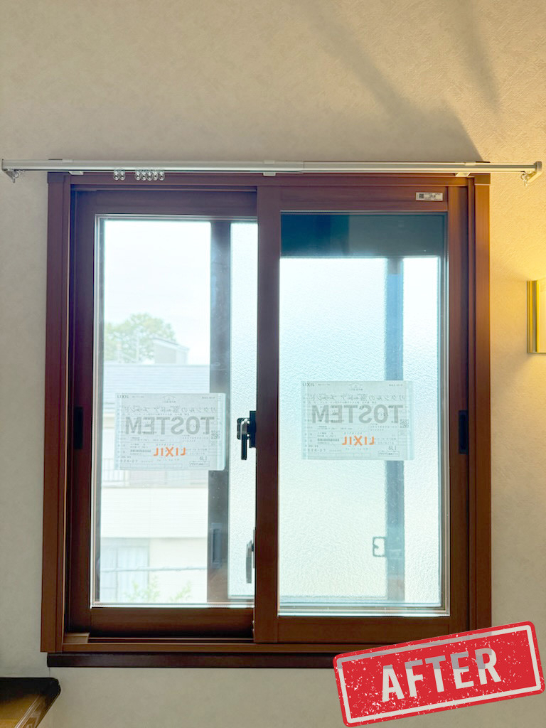 大森建窓トーヨー住器の✨【埼玉県志木市】窓リフォーム/インプラス/I様邸✨の施工後の写真1