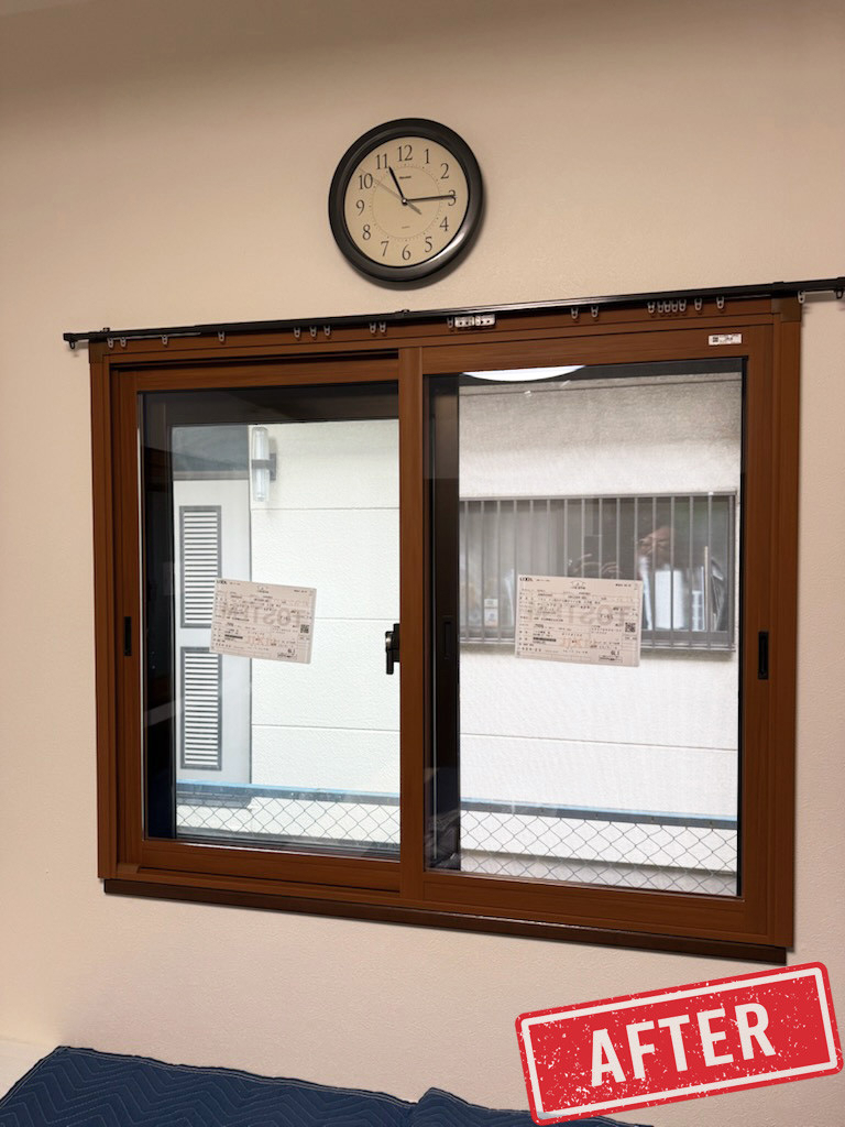 大森建窓トーヨー住器の✨【埼玉県志木市】窓リフォーム/インプラス/I様邸✨の施工後の写真2