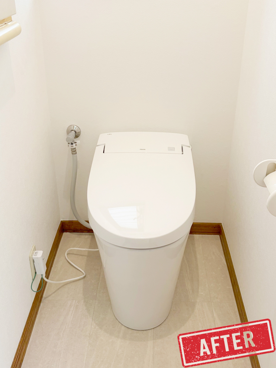 大森建窓トーヨー住器の✨【東京都小平市】トイレリフォーム/サティスS/U様邸✨の施工後の写真1