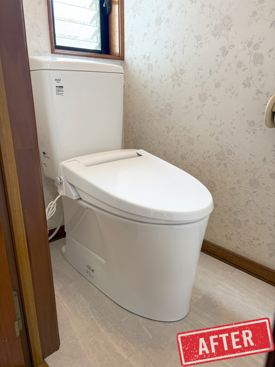 大森建窓トーヨー住器の✨【東京都小平市】トイレリフォーム/アメージュ/U様邸✨の施工後の写真1