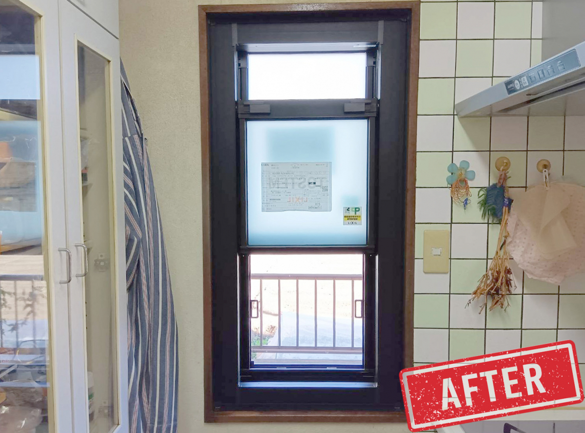 大森建窓トーヨー住器の✨【東京都昭島市】窓・玄関リフォーム/インプラス・リシェント/K様邸✨の施工後の写真3