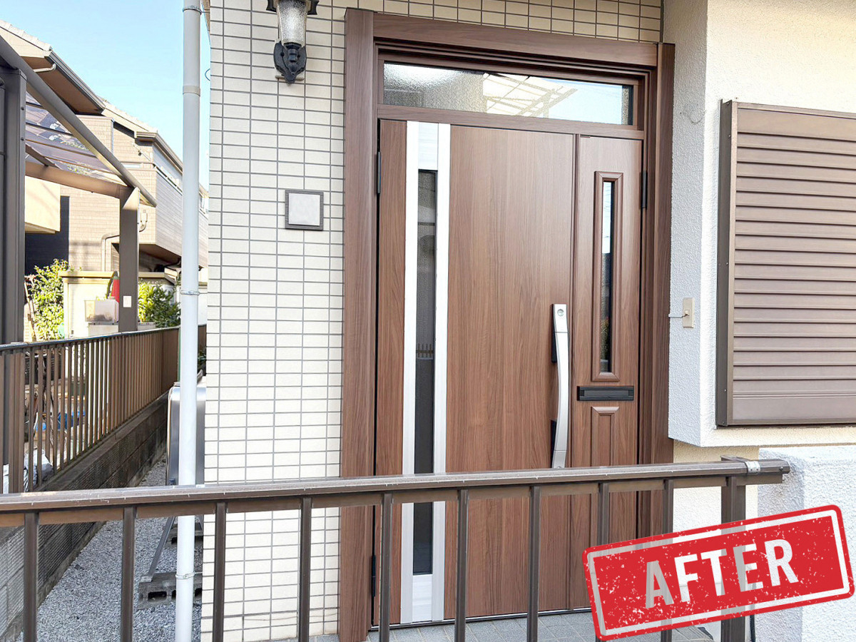 大森建窓トーヨー住器の✨【埼玉県所沢市】窓・玄関リフォーム/インプラス・リシェント/Y様邸✨の施工後の写真1
