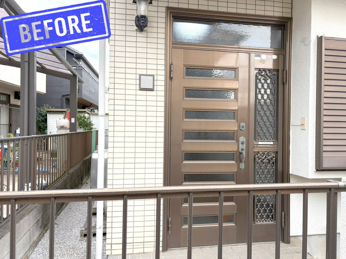 大森建窓トーヨー住器の✨【埼玉県所沢市】窓・玄関リフォーム/インプラス・リシェント/Y様邸✨の施工前の写真1