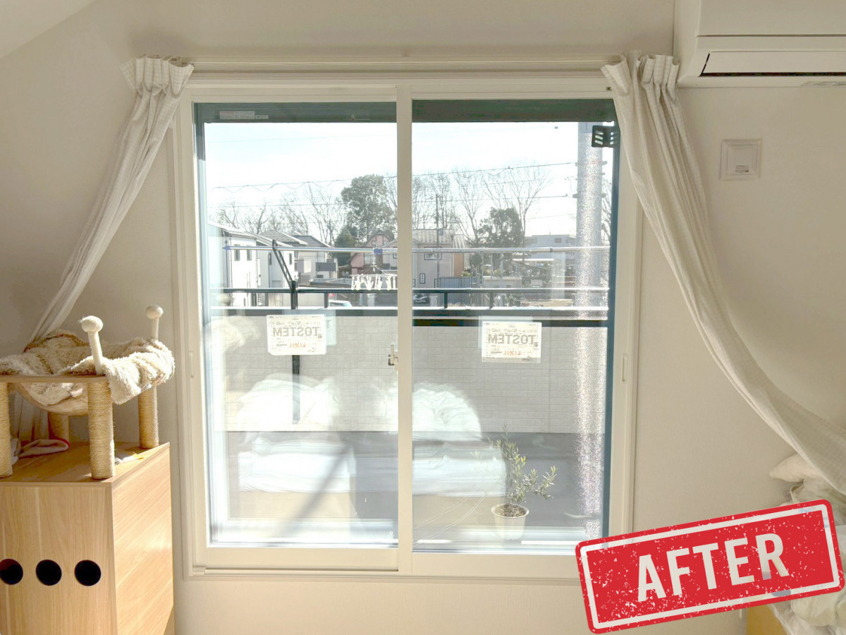 大森建窓トーヨー住器の✨【東京都東村山市】窓リフォーム/インプラス/K様邸✨の施工後の写真1