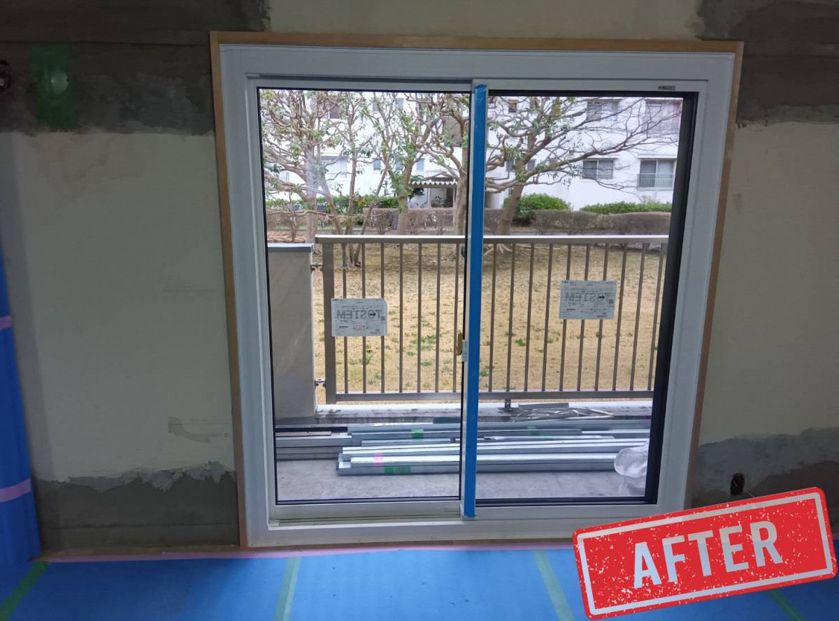 大森建窓トーヨー住器の✨東村山市S様邸｜古いアルミサッシを「取替窓リプラス」で一新！断熱性能アップとスムーズな開閉を実現✨の施工後の写真2