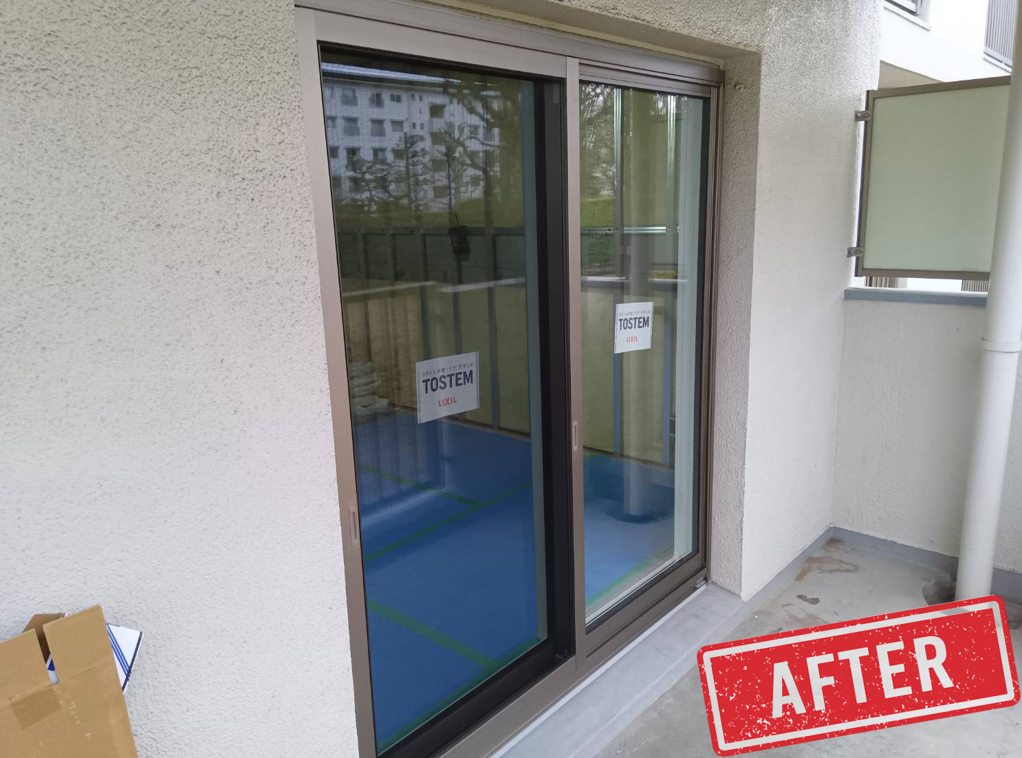 大森建窓トーヨー住器の✨東村山市S様邸｜古いアルミサッシを「取替窓リプラス」で一新！1日の工事で驚くほどスムーズな開閉に✨の施工後の写真1