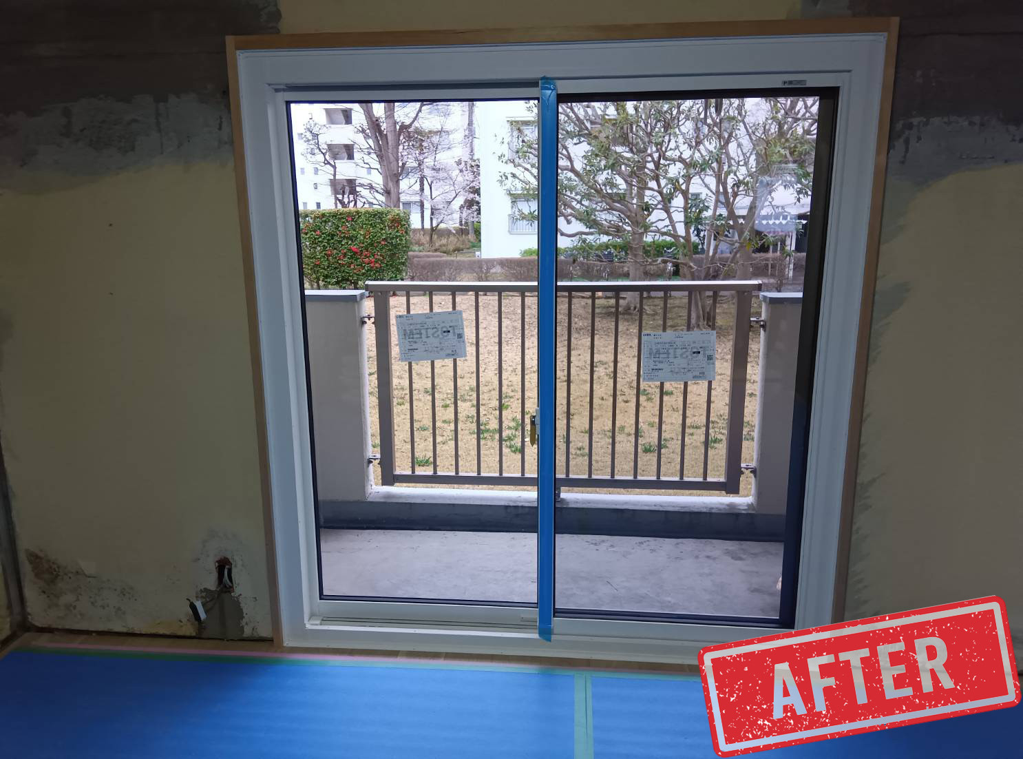 大森建窓トーヨー住器の✨東村山市S様邸｜古いアルミサッシを「取替窓リプラス」で一新！1日の工事で驚くほどスムーズな開閉に✨の施工後の写真2