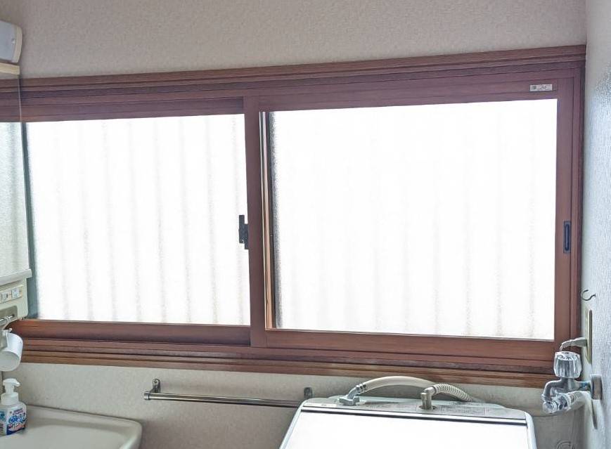 トーヨコトーヨー住器の内窓の取付　インプラスの場合の施工後の写真1