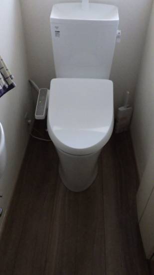トーヨコトーヨー住器のトイレのリフォーム施工事例写真1