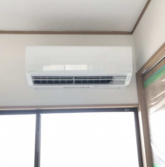トーヨコトーヨー住器のエアコン取付施工事例写真1