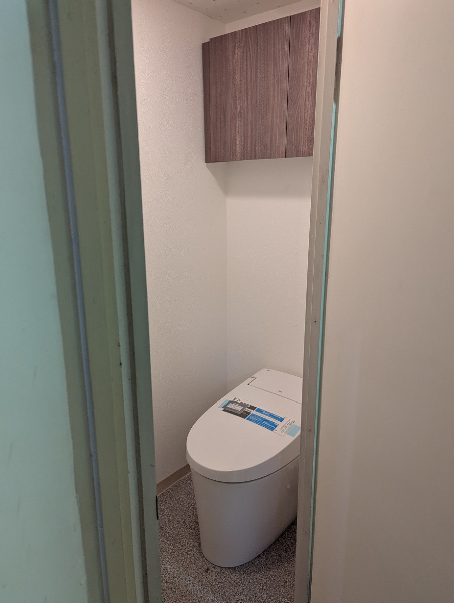 トーヨコトーヨー住器のトイレのリフォームの施工後の写真1