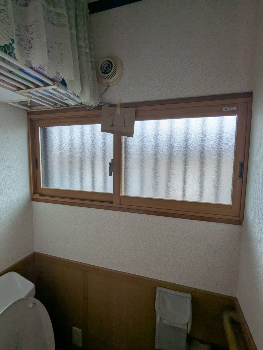 トーヨコトーヨー住器の内窓取付の施工後の写真1