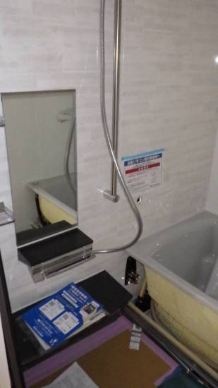 トーヨコトーヨー住器のバスルームのリフォーム　特殊施工事例写真1