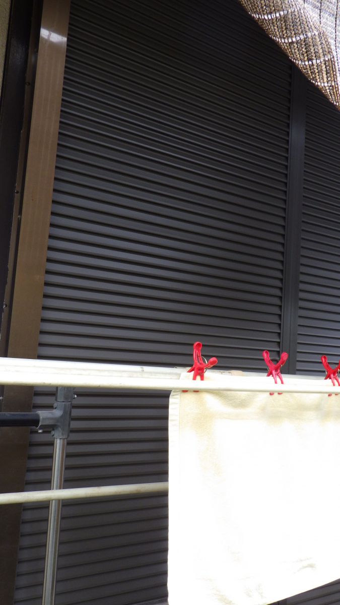 トーヨコトーヨー住器の雨戸の入替の施工後の写真1