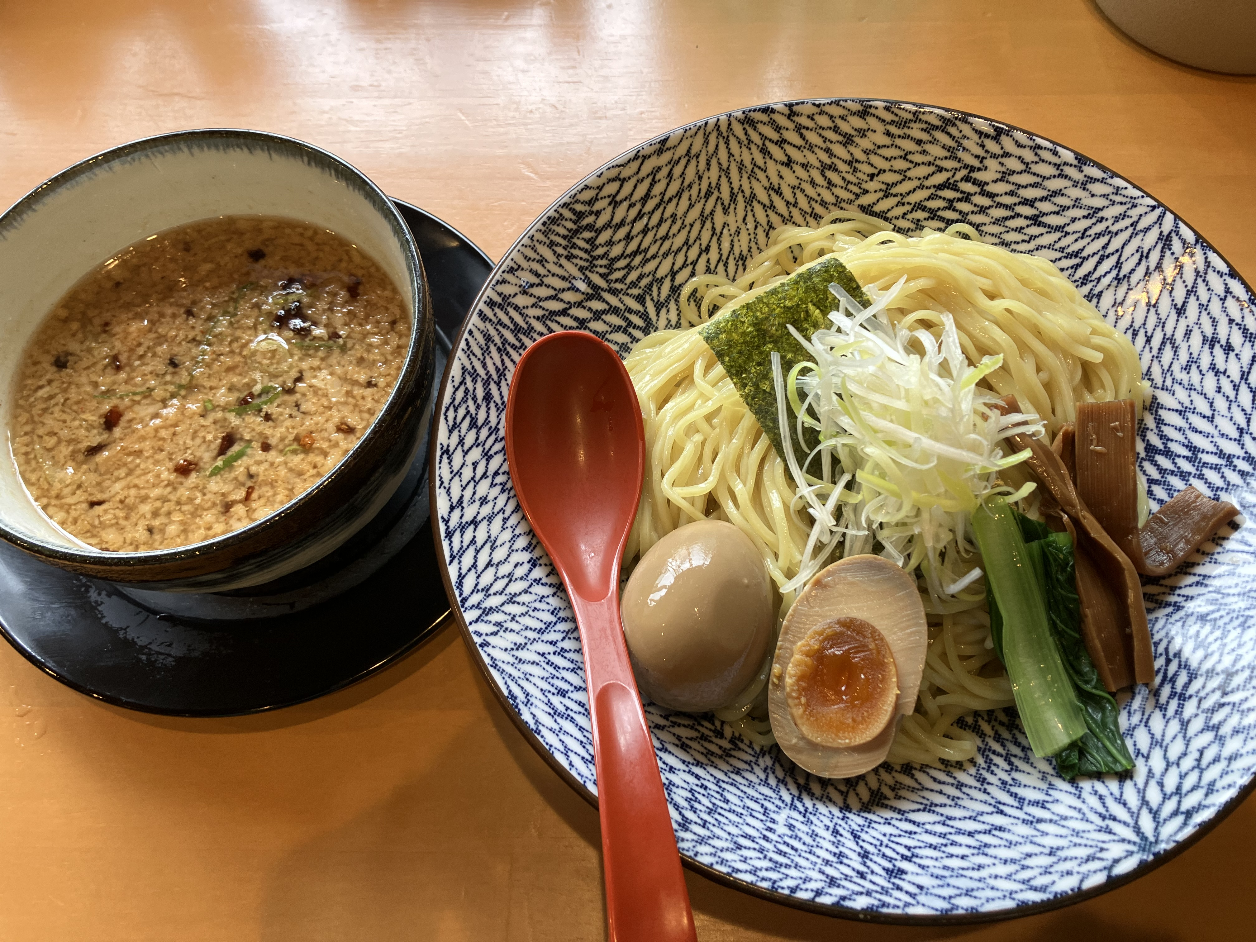 Googleでも高評価の静岡・藤枝の名店『燕』さんの醤油つけ麺 石田ガラスサッシ販売のブログ 写真1