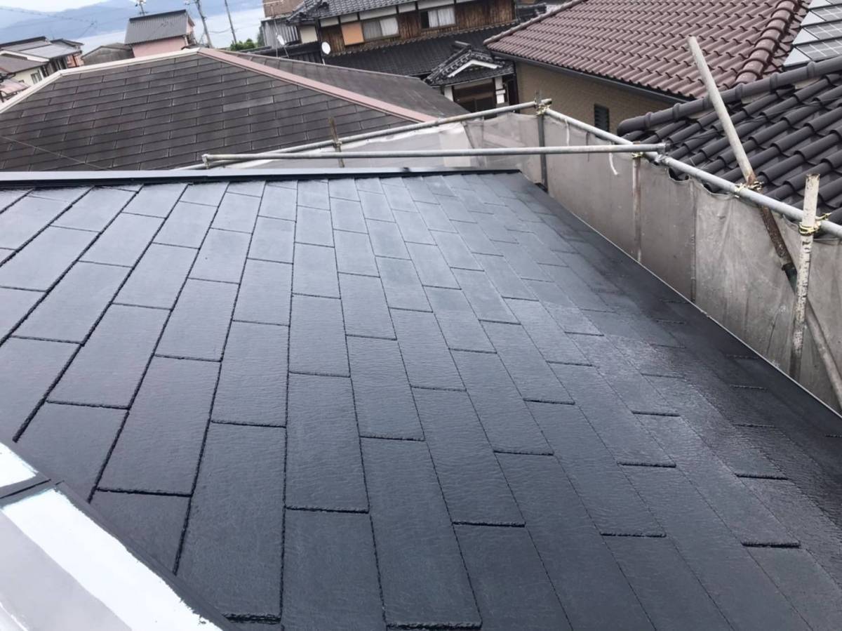 SHL呉の屋根断熱塗装工事の施工後の写真1