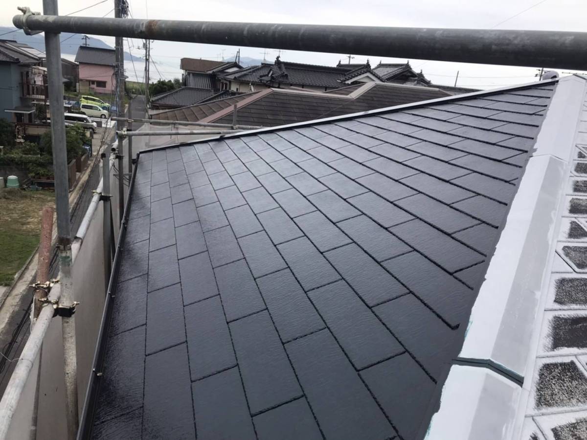 SHL呉の屋根断熱塗装工事の施工後の写真2