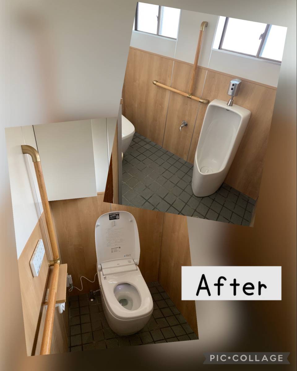 プロテクトの和歌山市　トイレリフォーム🚽の施工後の写真1