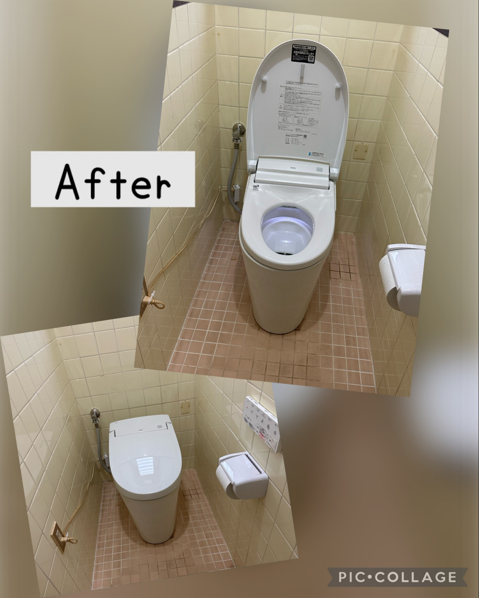 プロテクトの和歌山市　トイレリフォーム🚽の施工後の写真1