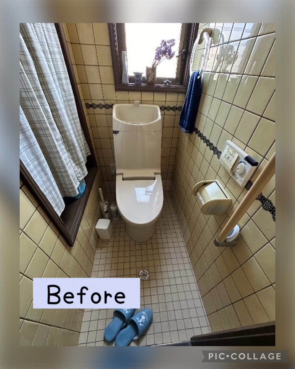 プロテクトの和歌山市　トイレリフォーム🚽の施工前の写真1