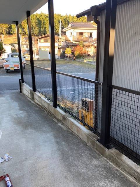 常陸トーヨー住器の常陸太田市　フェンス取替で明るさUP☆の施工後の写真1