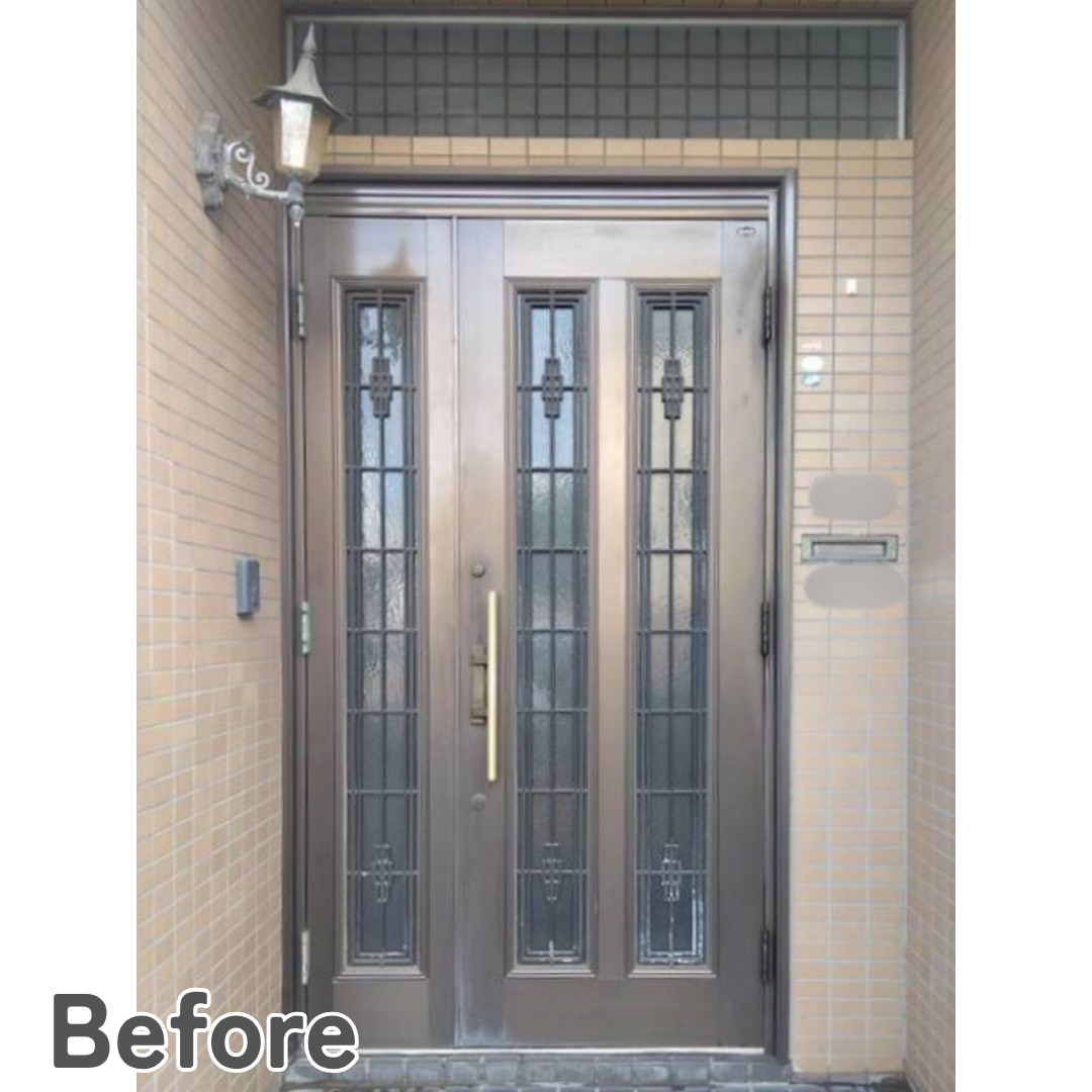 さとうトーヨー住器の【川口市】玄関ドア交換 リシェントの施工前の写真1