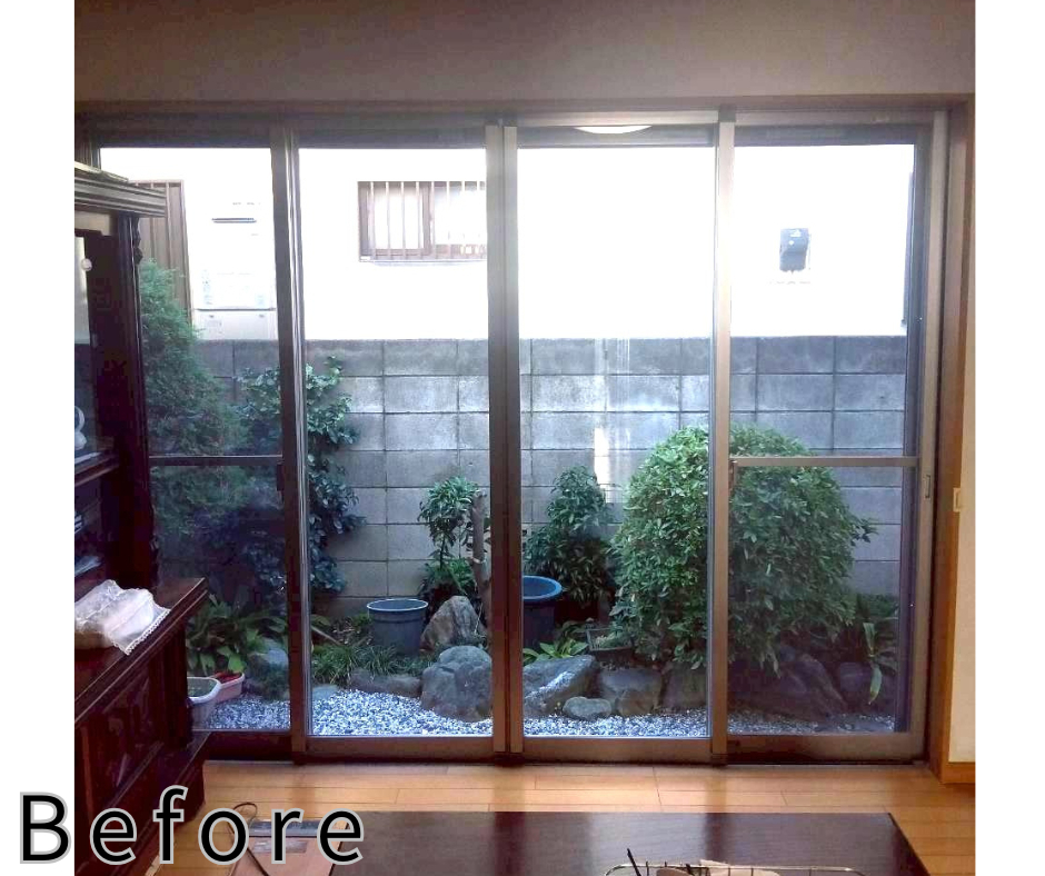 さとうトーヨー住器の【さいたま市見沼区】寒さ対策にインプラス（内窓）の施工前の写真2