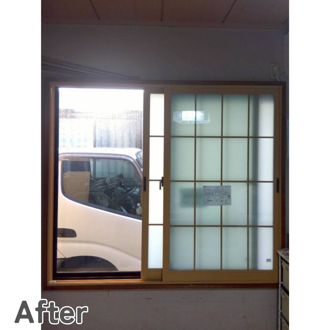 さとうトーヨー住器の【川口市】和紙調インプラス（内窓）の施工後の写真1
