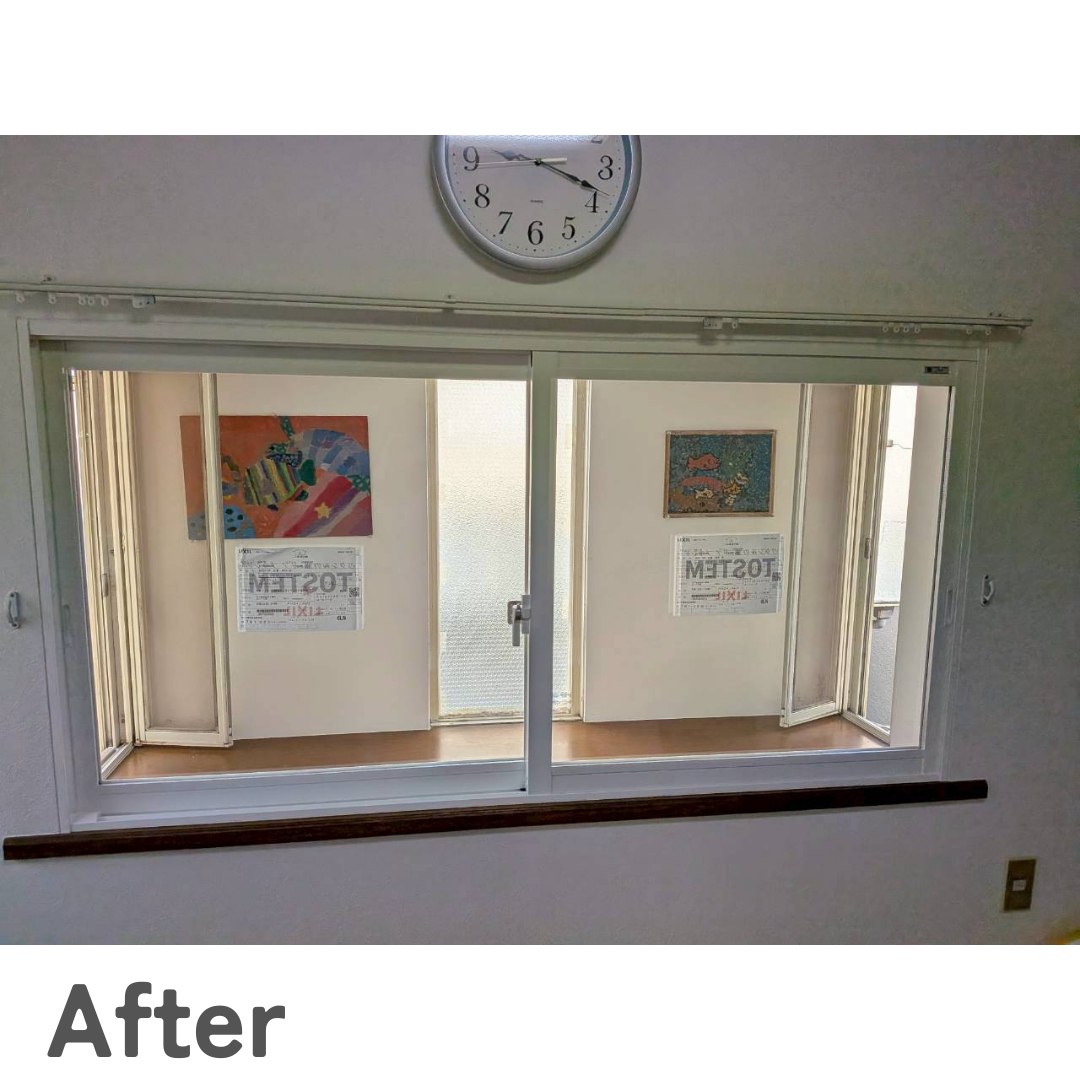 さとうトーヨー住器の【さいたま市緑区】インプラス（内窓）の施工後の写真1