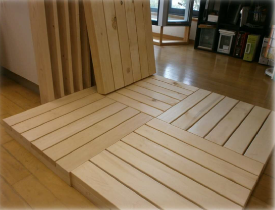 モジュールガーデンの自由な庭、実は米ヒバでも作れます アルファトーヨー住器のブログ 写真4