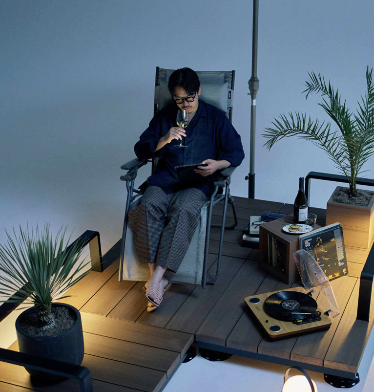 モジュールガーデンの自由な庭、実は米ヒバでも作れます アルファトーヨー住器のブログ 写真3