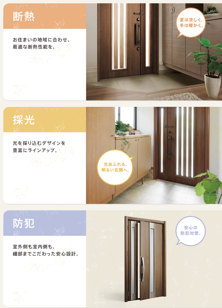アルファトーヨー住器の【佐久穂町】勝手口を快適に！高断熱リシェント施工例の施工事例詳細写真3